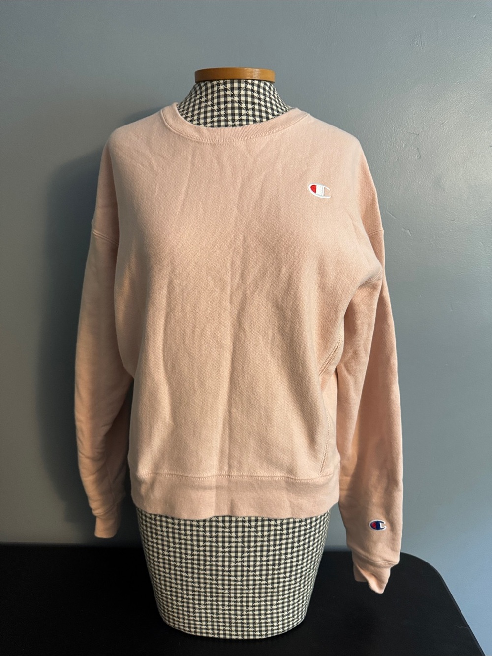 Champion Pale Pink Crewneck Sweatshirt